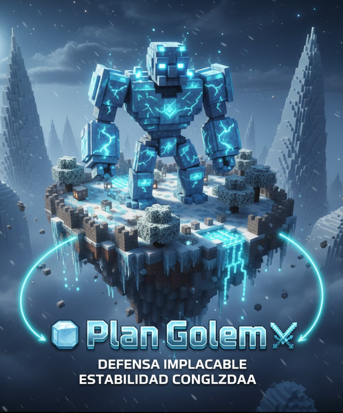 Minecraft Server —  🧊 Plan Golem 