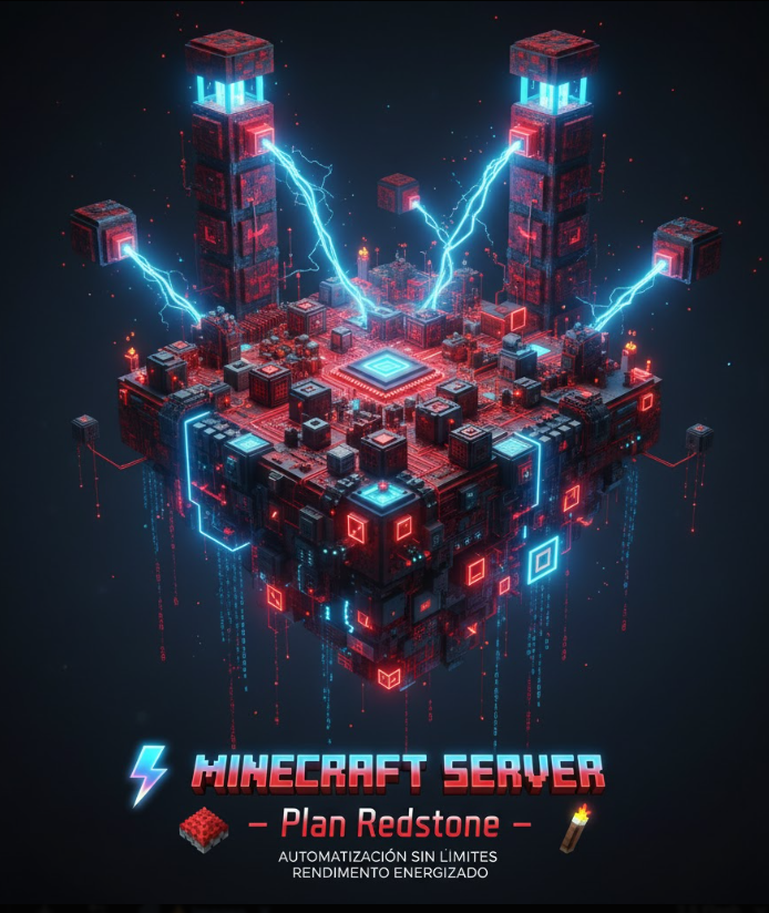 ⚡ Minecraft Server — Plan Redstone